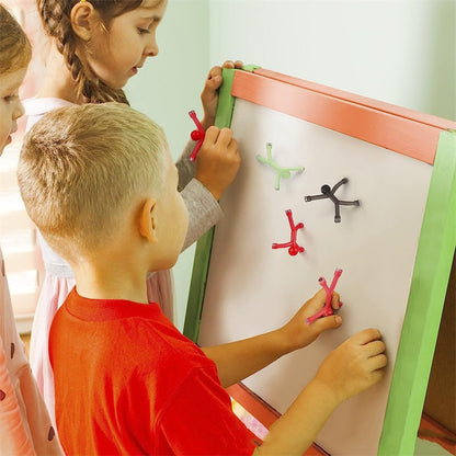 🥳2026 HOT SALE🥳💞50% OFF !!  Posable magnetic figures – hold notes, relieve stress, brighten any space!