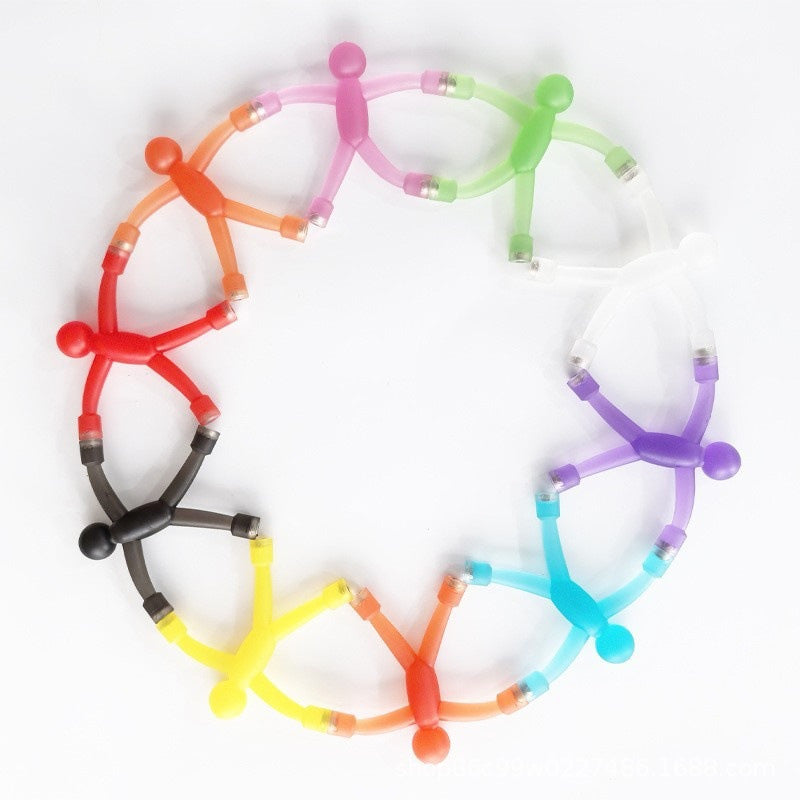 🥳2026 HOT SALE🥳💞50% OFF !!  Posable magnetic figures – hold notes, relieve stress, brighten any space!