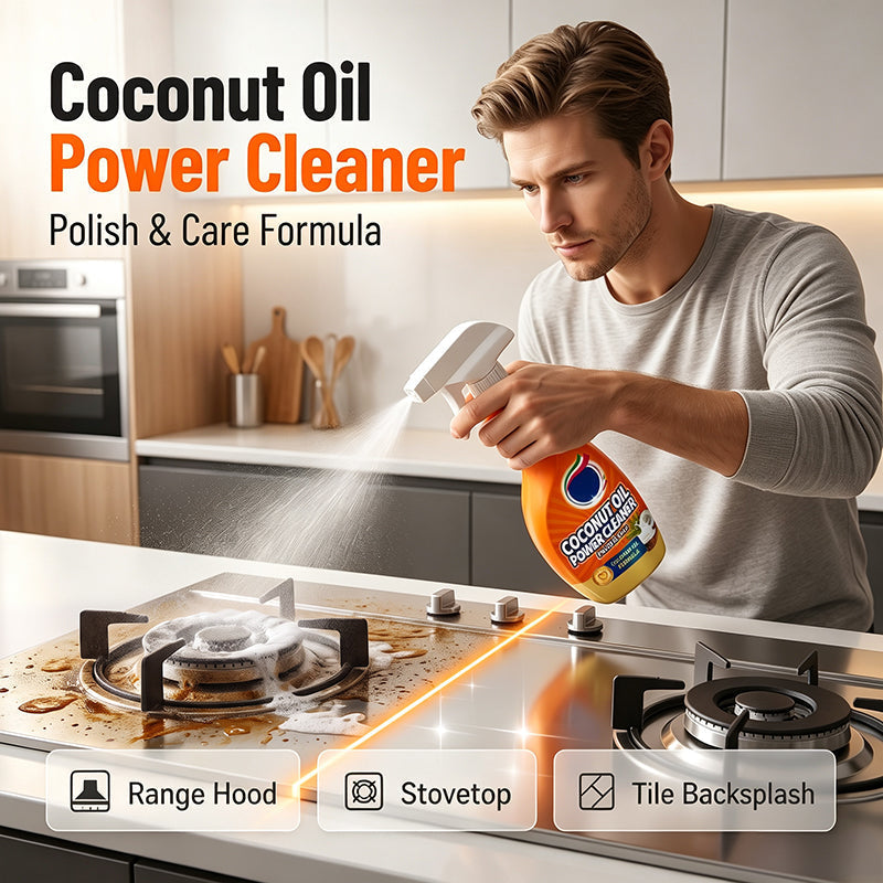 50% Off  Best-Selling Coconut Oil Heavy-Duty Degreaser & 3-in-1 Deep Cleaner