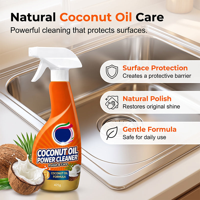 50% Off  Best-Selling Coconut Oil Heavy-Duty Degreaser & 3-in-1 Deep Cleaner