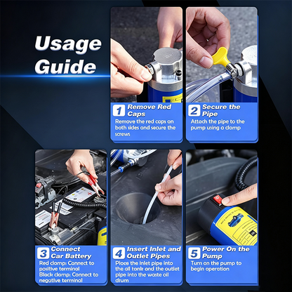 🛢️🔧 Portable Engine Oil Transfer Pump – Efficient, compact & easy to use – Ideal for oil changes & fluid transfer 🚗