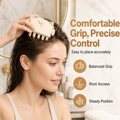 ✨48K+ Sold💞 Wireless Heated Volumizing Root Lift Clip, Portable Travel Hair Styling Tool for Flat Fine Hair