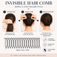 💇‍♀️✨ Flexible Invisible Hair Comb—invisible, flexible, and non-slip—instantly creates a perfectly secure hold! 🌟