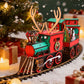 🥳✨DIY-Weihnachts-Holzzug-Puzzle-Set – 3D-Weihnachtsmodellbausatz &  Geschenkidee für festliche Wohndekoration