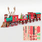 🥳✨DIY-Weihnachts-Holzzug-Puzzle-Set – 3D-Weihnachtsmodellbausatz &  Geschenkidee für festliche Wohndekoration