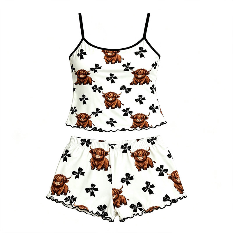 🔥Hot Sale 50% OFF🔥!! Summer Sleepless Spaghetti Strap Cami Sleepwear Set