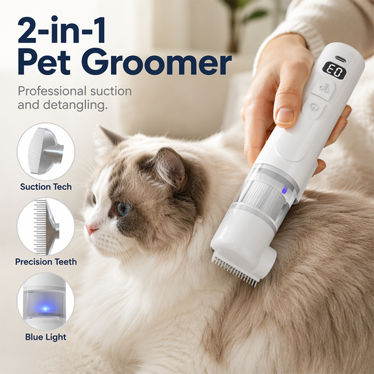 🥳2026 HOT SALE🥳💞50% OFF !!Electric Pet Flea Remover and Detangling Comb