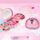 ⏳Tijdelijke aanbieding⏰Wasbare make-up speelgoedset voor kinderen met draagbare roze handtas