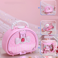 ⏳Tijdelijke aanbieding⏰Wasbare make-up speelgoedset voor kinderen met draagbare roze handtas