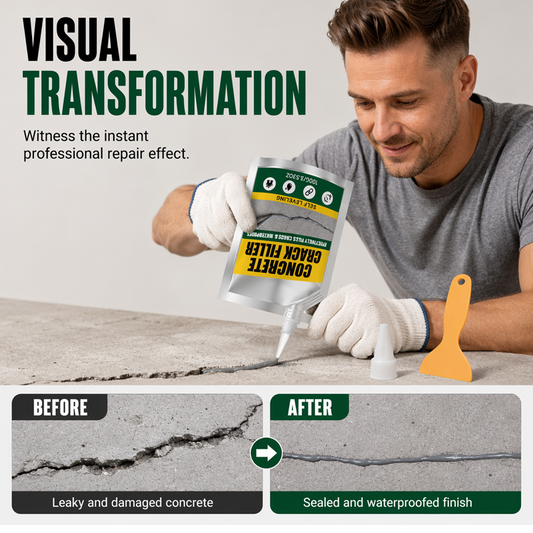 🔥Buy 2 Get 1 Free🎁Waterproof Concrete Crack Filler & Sealant
