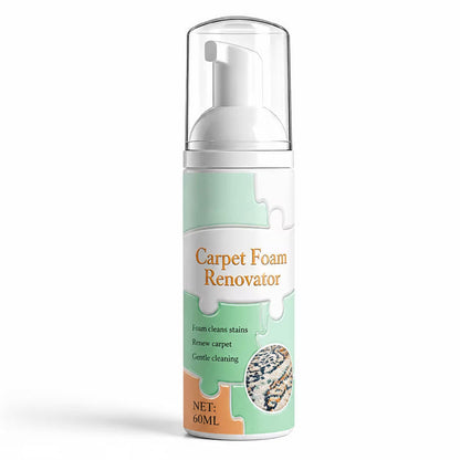 ⏳ Limited Time Buy 2 Get 1 Free - 50% OFF! ✨Waterless Carpet Foam Stain Remover with Towel