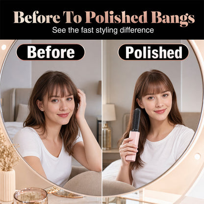 📢📢LIMITED-TIME 50% OFF!!⚡50K+ SOLD! 👩Shape hair in 3 seconds! Create gorgeous hairstyles anytime anywhere. 💁Portable Wireless Mini Bang Styling Comb
