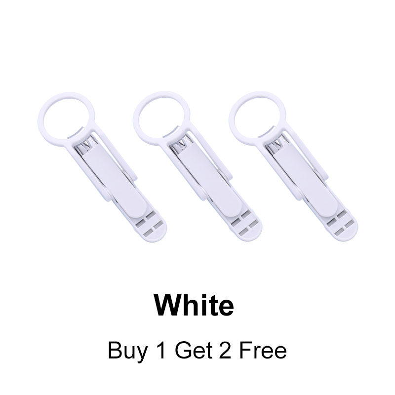 ⏳ LIMITED-TIME 50% OFF! 🔍Nail Clippers with Magnifier, Splash-Proof Portable Fingernail Cutter for Elderly & Kids