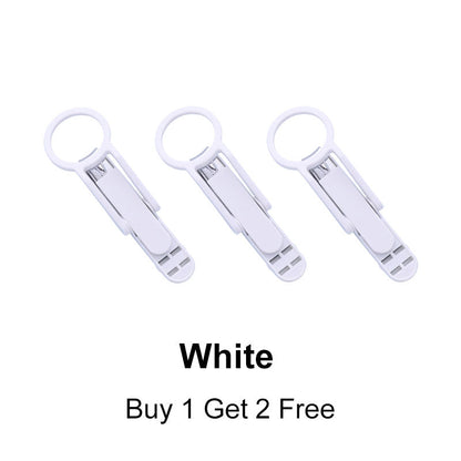 ⏳ LIMITED-TIME 50% OFF! 🔍Nail Clippers with Magnifier, Splash-Proof Portable Fingernail Cutter for Elderly & Kids