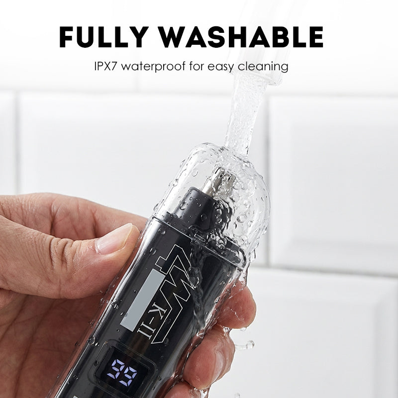 50% OFF !! Nose & Ear Hair Trimmer with LED Display