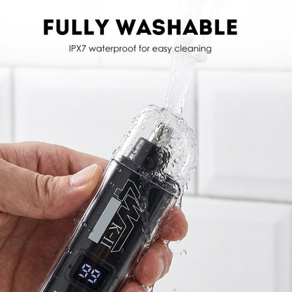 50% OFF !! Nose & Ear Hair Trimmer with LED Display