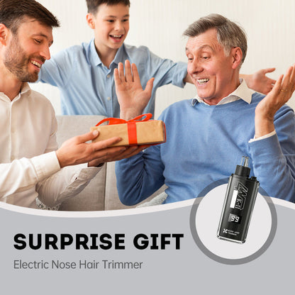 50% OFF !! Nose & Ear Hair Trimmer with LED Display