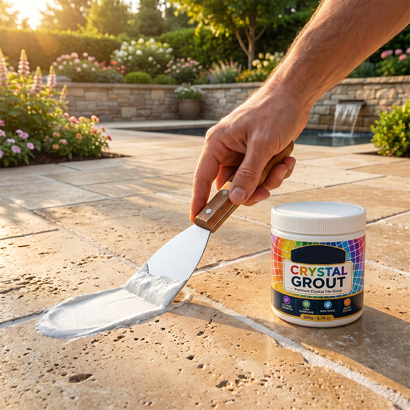 2026 HOT SALE🔥50K+ SOLD! 50% OFF! Mould‑Proof Tile Grout – Waterproof, stain‑resistant & crack‑proof. Perfect for bathrooms & kitchens – stays white & clean for years!