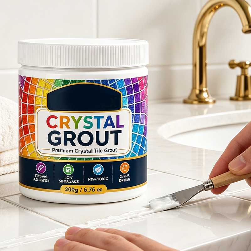 2026 HOT SALE🔥50K+ SOLD! 50% OFF! Mould‑Proof Tile Grout – Waterproof, stain‑resistant & crack‑proof. Perfect for bathrooms & kitchens – stays white & clean for years!