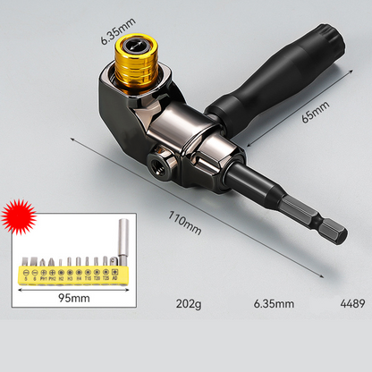📢📢Limited Time 50% Off !！🔧105 Degree Right Angle Driver