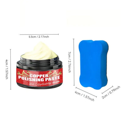 🥳2026 HOT SALE🥳💞50K+ SOLD!🧽Copper Brass Polish Paste – Restores tarnished brass & copper to brilliant shine. Removes oxidation & fine scratches – perfect for antiques & instruments! 🎺🛡️