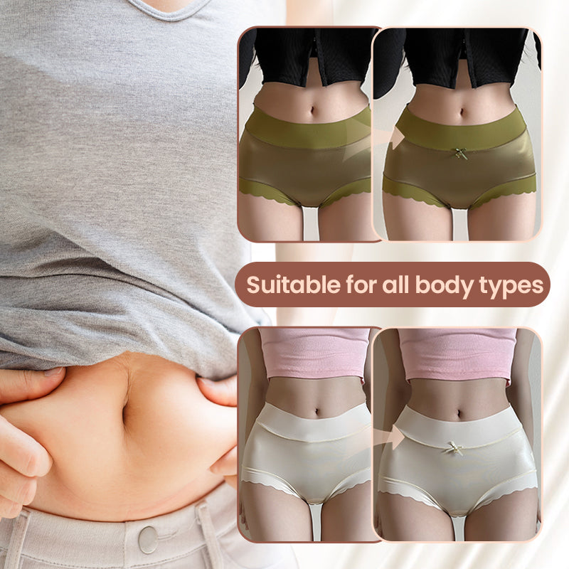 🔥50% OFF🔥🩲Premium Satin Antibacterial Moisture-absorbing Panties