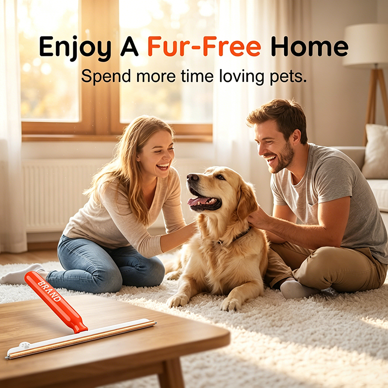 🔥Buy 2 Get 1 Free🎁Long-Handled Pet Hair Remover for Carpets