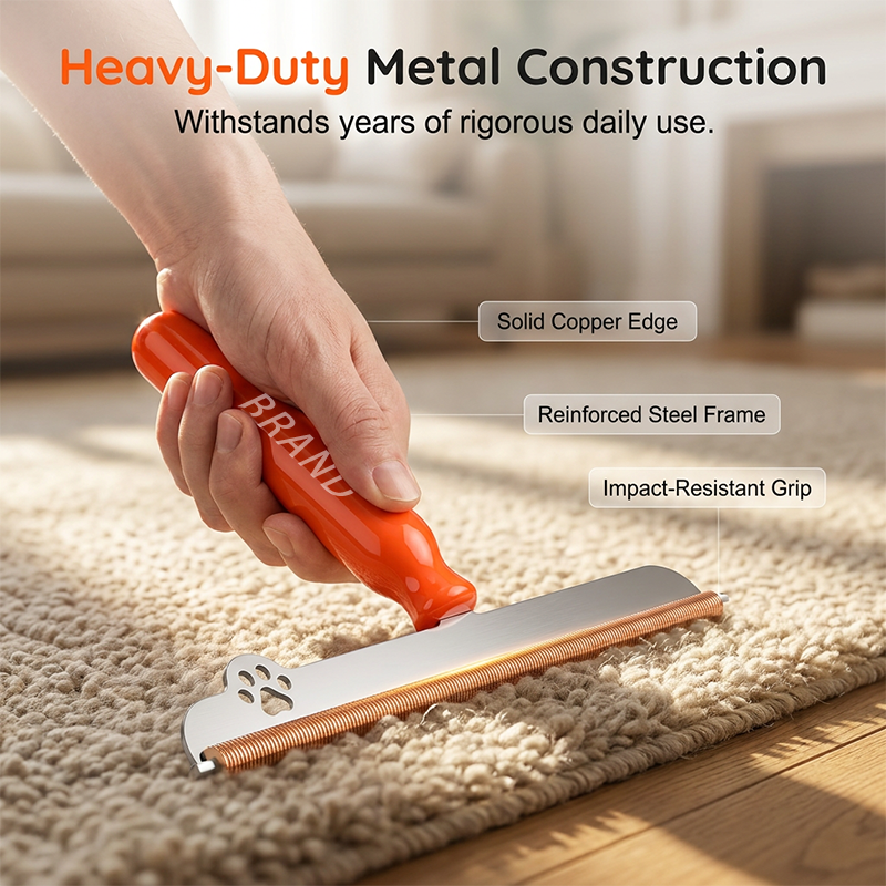 🔥Buy 2 Get 1 Free🎁Long-Handled Pet Hair Remover for Carpets