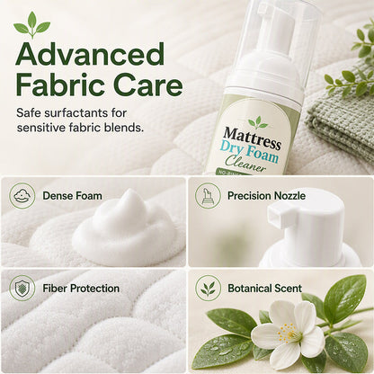 🔥Hot Sale 50% OFF🔥 No-Rinse Mattress Dry Foam Cleaner – Helps Remove Stains & Odors, for Mattress & Upholstery 🛏️