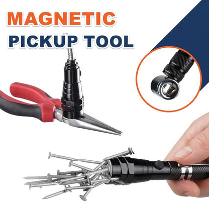 Multifunctional Magnetic Telescopic Flashlight