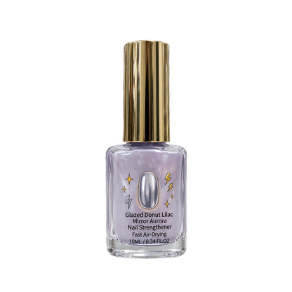 📢📢Buy 1 get 1 free !! ⏰Lilac Glossy Mirror Nail Strengthener