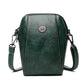 ✨ Time‑Limited Offer🍂Waxed Leather Phone Crossbody – Ultra-Light & Dual-Compartment Design🛍️✨