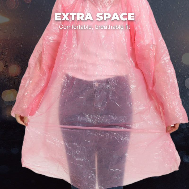 🥳BUY 1 GET 1 FREE! ☔Pocket-Sized Ball Disposable Raincoat – Ultra‑compact ball packaging fits in any bag, purse or glove box. Waterproof & easy to use – always ready for sudden showers! 🌧️✨