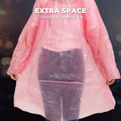 🥳BUY 1 GET 1 FREE! ☔Pocket-Sized Ball Disposable Raincoat – Ultra‑compact ball packaging fits in any bag, purse or glove box. Waterproof & easy to use – always ready for sudden showers! 🌧️✨