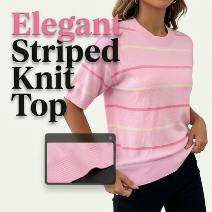 ✨New Arrival✨Women's Classic Striped Short-Sleeve T-Shirt