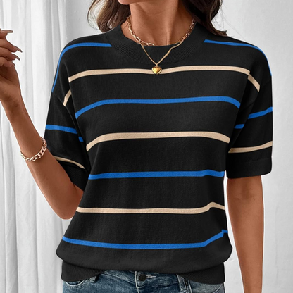 ✨New Arrival✨Women's Classic Striped Short-Sleeve T-Shirt