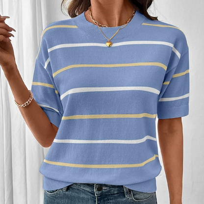 ✨New Arrival✨Women's Classic Striped Short-Sleeve T-Shirt