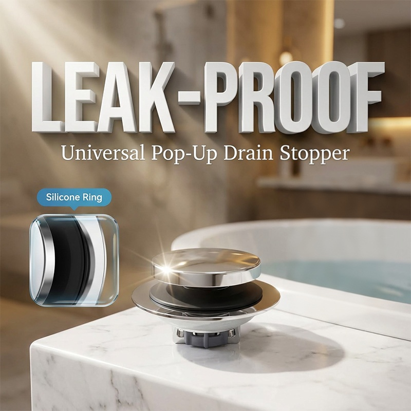 ✨Universal Pop-Up Bathtub Drain Stopper💥👍