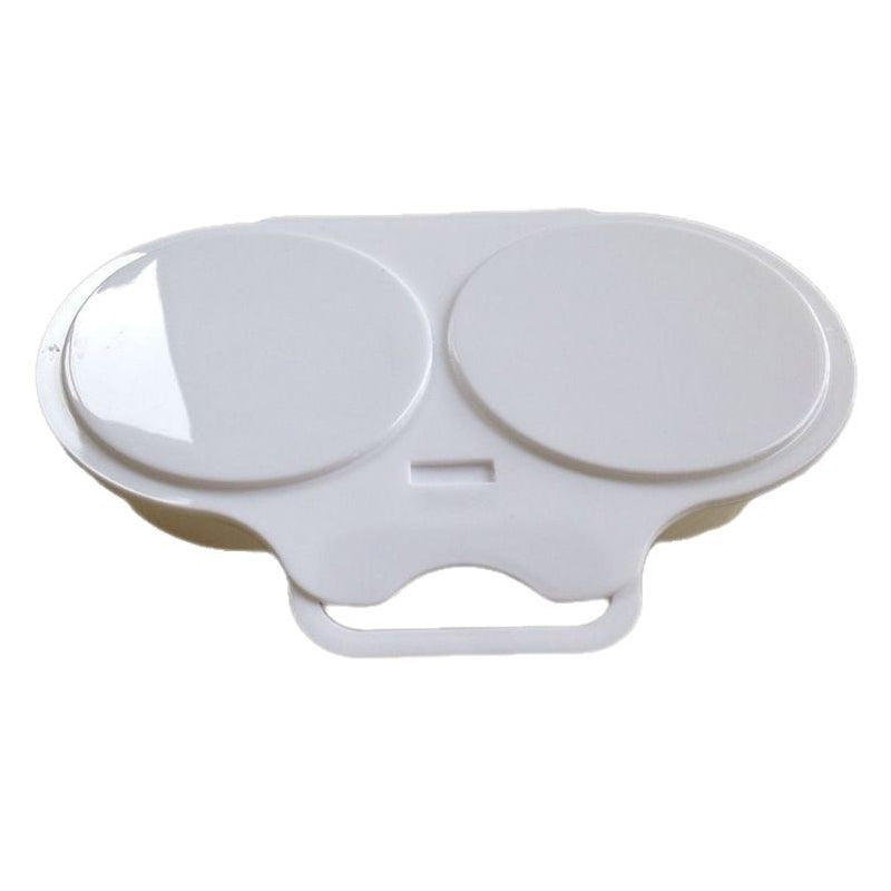 🥳2026 HOT SALE🥳💞50K+ SOLD! 🥗🎁 50% OFF! Microwave Egg Poacher——Dual‑cavity, non‑stick & easy clean. Healthier than frying – stock up & save! 🏠✅