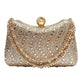🌸 50% OFF NOW! 🌸 Elegant Pearl Clasp Evening Clutch Bag