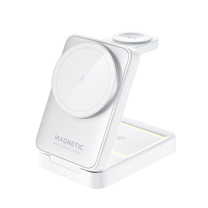 Foldable 3-in-1 15W Fast Wireless Charger