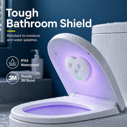 🚽Buy 2 Get 1 Free ! 🔥🔥Smart UVC Toilet Sterilizer Light‑Motion Sensor Toilet Bowl Sanitizer Lamp, IPX4 Waterproof Rechargeable UVC Disinfection Device for Bathroom Toilet, Eliminates 99.9% Bacteria for Household Sanitation