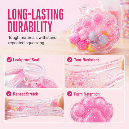 🔥 50% OFF! 🧁DIY Fried Ice Squishy Toy Kit – Cat claw design, squishy fun & creative – Perfect for sensory play & stress relief for kids