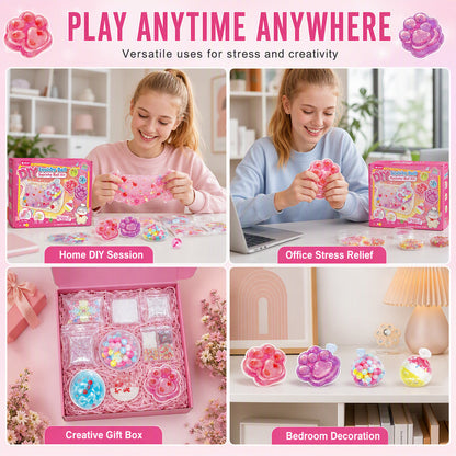 🔥 50% OFF! 🧁DIY Fried Ice Squishy Toy Kit – Cat claw design, squishy fun & creative – Perfect for sensory play & stress relief for kids