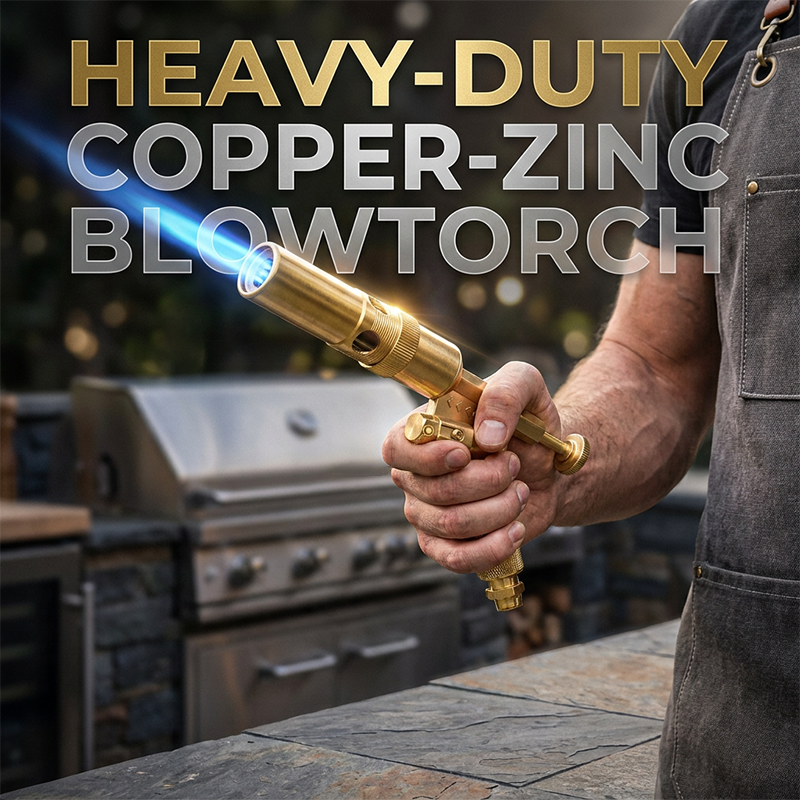 ⏳🔥LIMITED-TIME 50% OFF! ⏰🔥Invertible Butane Torch for Grilling, Searing and Fire Starting