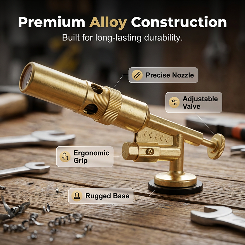⏳🔥LIMITED-TIME 50% OFF! ⏰🔥Invertible Butane Torch for Grilling, Searing and Fire Starting