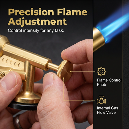 ⏳🔥LIMITED-TIME 50% OFF! ⏰🔥Invertible Butane Torch for Grilling, Searing and Fire Starting