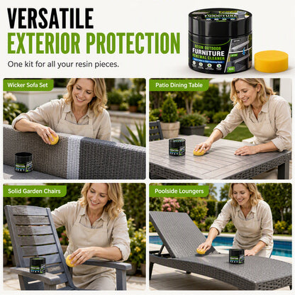 🥳2026 HOT SALE🥳💞50K+ SOLD! 🌿✨ 50% OFF! Outdoor Furniture Renewal Paste – Revives faded, oxidized resin furniture. Restores vibrant colour & shine – no need to buy new! 🛋️💪