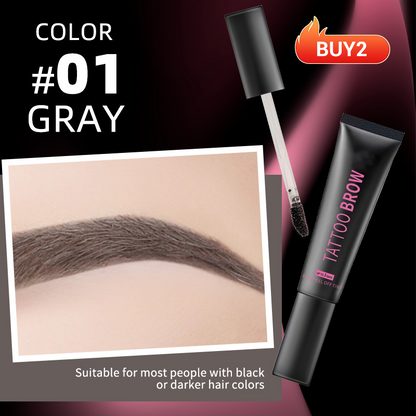 🔥Buy 1 Get 1 Free🎁Semi‑Permanent Long‑Lasting Waterproof Eyebrow Gel, Peel‑Off Tattoo Brow Tint Gel