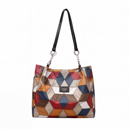 ⏰Last Day Sale 60% Off💃 Women's Geometric Tote Bag – Large Capacity Stylish Handbag For Everyday Elegance👜